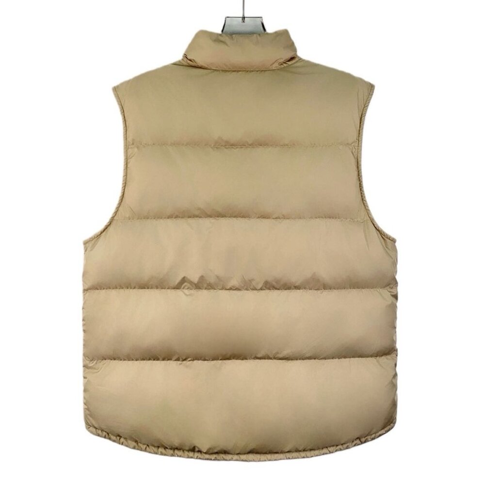 Celine Khaki “Arc de Triomphe” single-breasted sleeveless down vest - Picture 2 of 8